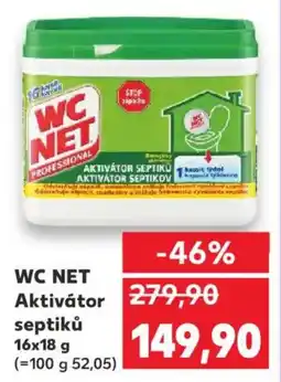 Kaufland WC NET Aktivátor septiků nabídka