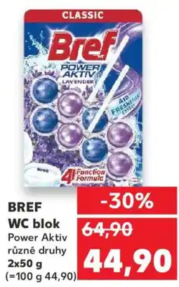 Kaufland BREF WC blok Power Aktiv nabídka
