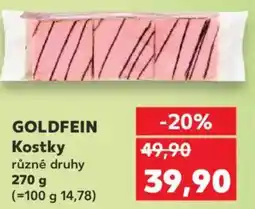 Kaufland GOLDFEIN Kostky nabídka