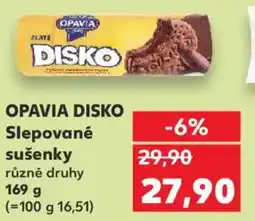 Kaufland OPAVIA DISKO Slepované sušenky nabídka