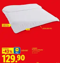 Lidl LIVARNO Prošívaná přikrývka nabídka