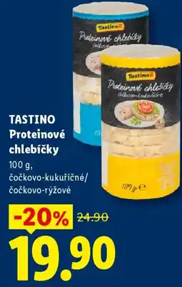 Lidl TASTINO Proteinové chlebíčky nabídka