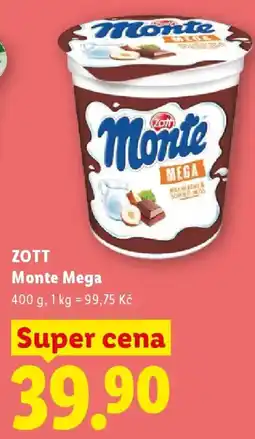 Lidl ZOTT Monte Mega nabídka
