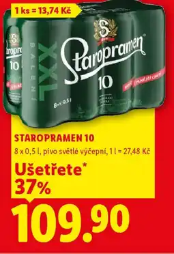 Lidl STAROPRAMEN 10 nabídka