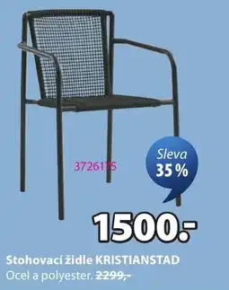 JYSK Stohovací židle KRISTIANSTAD nabídka