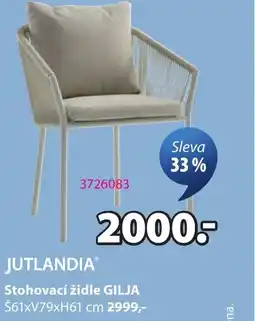 JYSK Stohovací židle GILJA nabídka