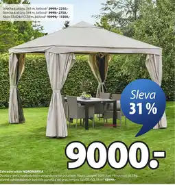 JYSK Zahradní altán NORDMARKA nabídka