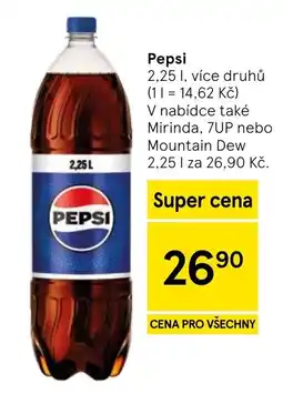 Tesco Pepsi nabídka