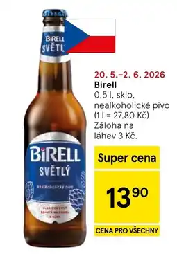 Tesco Birell nabídka