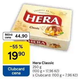 Tesco Hera Classic nabídka