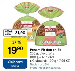 Tesco Penam Fit den chléb nabídka