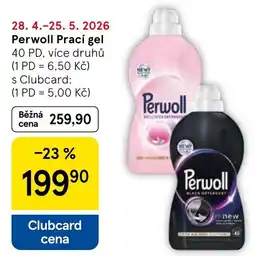 Tesco Perwoll Prací gel nabídka