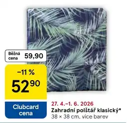Tesco Zahradní polštář klasický nabídka