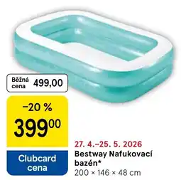 Tesco Bestway Nafukovací bazén nabídka