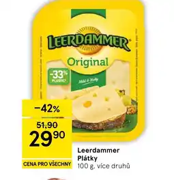 Tesco Leerdammer Plátky nabídka