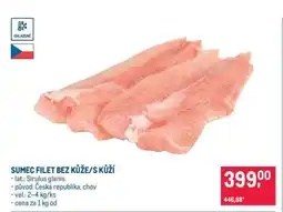 Makro SUMEC FILET BEZ KŮŽE/S KŮŽÍ nabídka