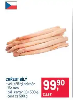 Makro Chřest bílý nabídka