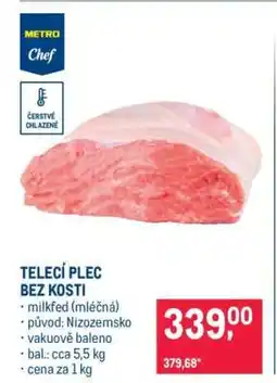 Makro Telecí plec bez kosti nabídka