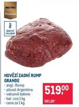 Makro HOVĚZÍ ZADNÍ RUMP GRANDE nabídka