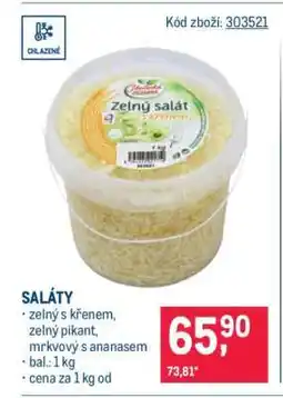Makro Saláty nabídka