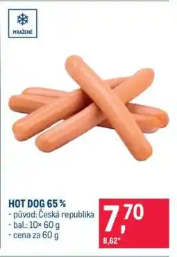 Makro HOT DOG 65 % nabídka