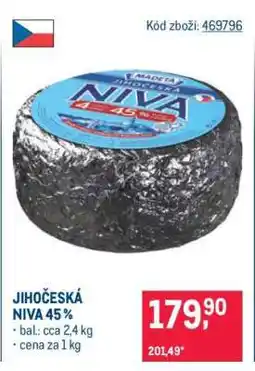 Makro Jihočeská niva 45% nabídka