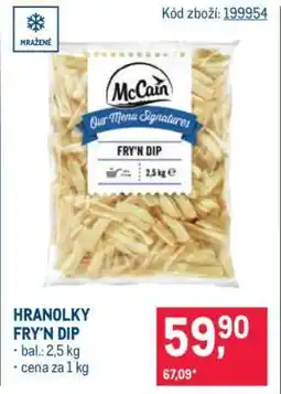 Makro HRANOLKY FRY’N DIP nabídka