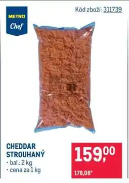 Makro Cheddar strouhaný nabídka