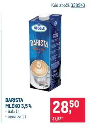 Makro BARISTA MLÉKO 3,5 % nabídka