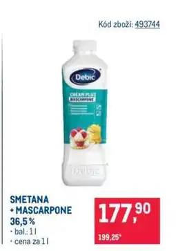 Makro SMETANA + MASCARPONE 36,5% nabídka