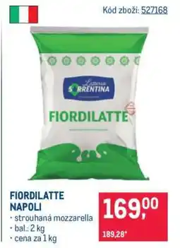 Makro FIORDILATTE NAPOLI nabídka