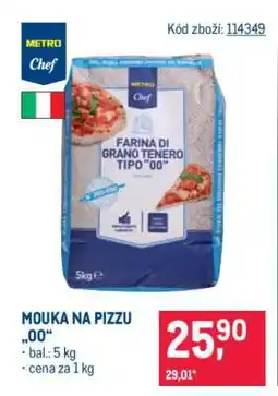 Makro Mouka na pizzu 00 nabídka