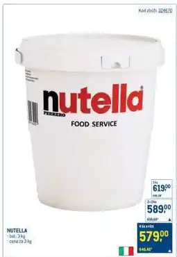 Makro Nutella nabídka