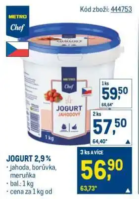 Makro JOGURT JAHODOVÝ nabídka