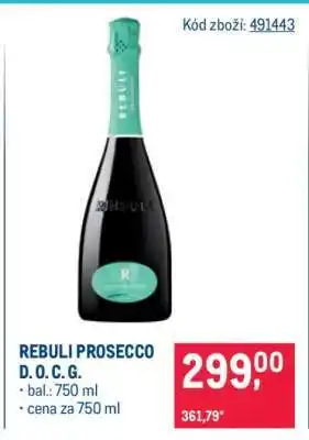 Makro REBULI PROSECCO D.O.C.G nabídka