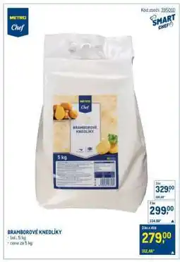 Makro Bramborové knedlíky nabídka