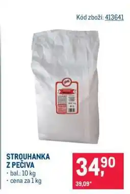 Makro Strouhanka z pečiva nabídka