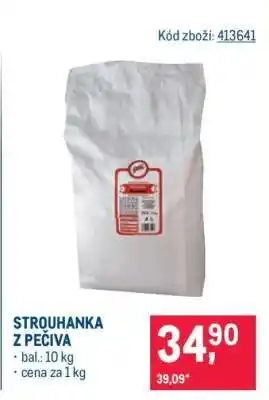 Makro Strouhanka z pečiva nabídka