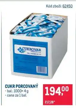Makro Cukr porcovaný nabídka