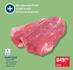 Makro Flank steak nabídka