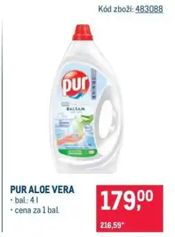 Makro PUR ALOE VERA nabídka