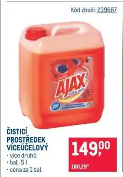 Makro Čisticí prostředek víceúčelový nabídka