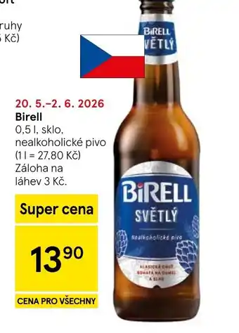 Tesco Birell nabídka