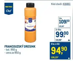 Makro FRANCOUZSKÝ DRESINK nabídka