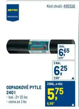 Makro ODPADKOVÉ PYTLE 240 l nabídka