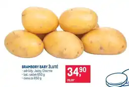 Makro BRAMBORY BABY ŽLUTÉ nabídka