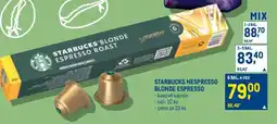 Makro STARBUCKS NESPRESSO BLONDE ESPRESSO nabídka