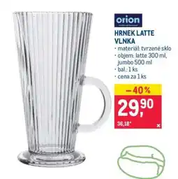 Makro HRNEK LATTE VLNKA nabídka