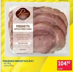 Makro TOSKÁNSKÁ PORCHETTA PLÁTKY nabídka