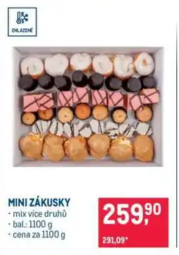 Makro MINI ZÁKUSKY nabídka